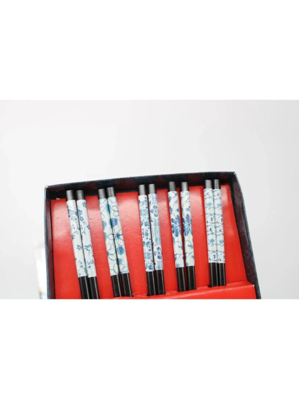 Ai Sai Vintage Chopsticks 5 Sets Blue Vintage 94696